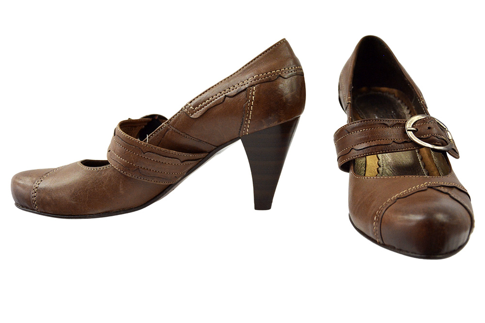 Czółenka Piotr Suchecki & Syn 277 brązowe