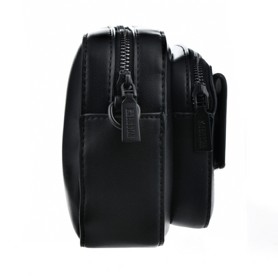 Маленька чорна сумка з відділеннями та ремінцем Big Star