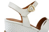 Sandały Tamaris 1-28243-28 100 białe
