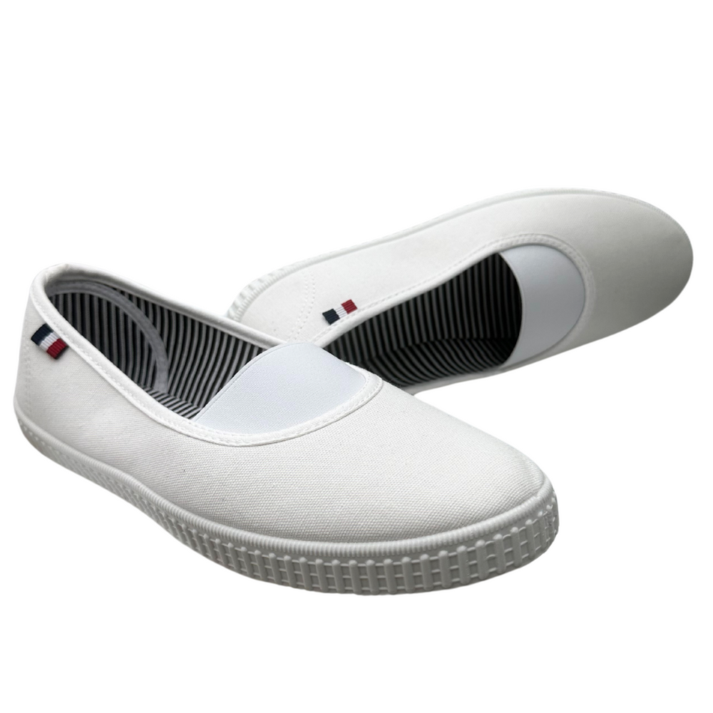 Tenisówki białe czeszki wsuwane z gumką