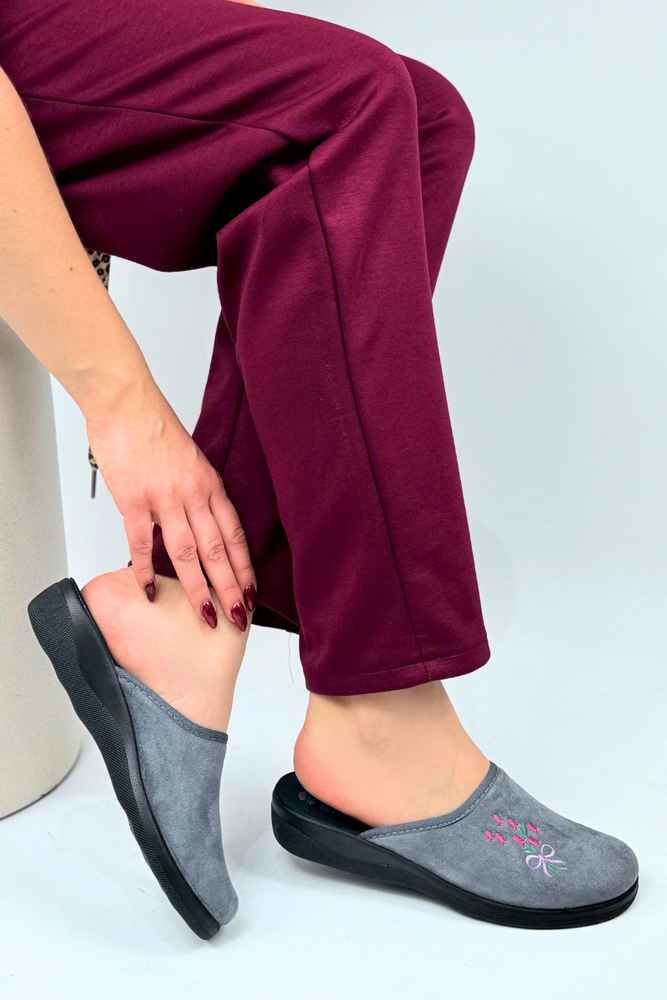 Сліпони жіночі сірі, польські