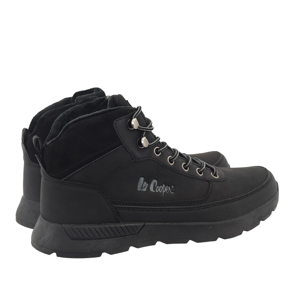 Trekkingi zimowe męskie czarne Lee Cooper