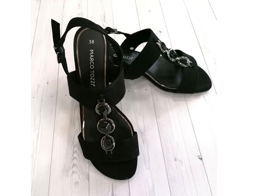 Sandały Marco Tozzi 2-28200-24 001 czarne