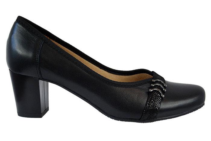 Чорні туфлі Galant 936