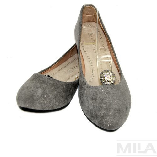 Балетки Vinceza, сірі 20-18028