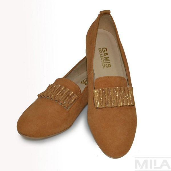 GAMIS 3903 ЧЕРВОНІ ЗАМШЕВІ МОКАСИНИ