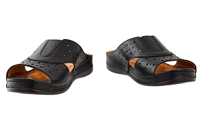 Klapki Boccato 044.315 czarne