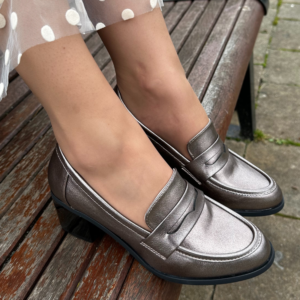 Платинові туфлі на колодці M. Daszyński