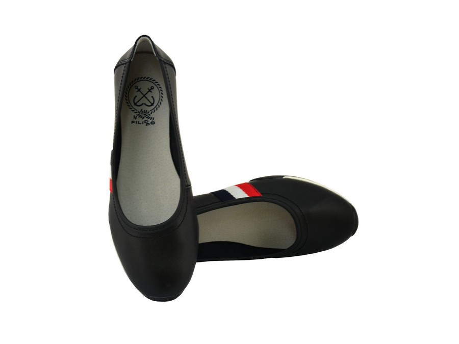 Półbuty FILIPPO DP2063/21 BK czarne