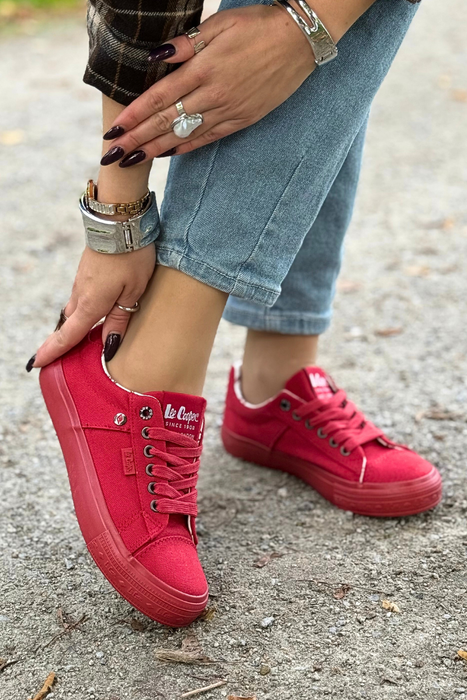 Жіночі темно-сині кросівки на шнурівці