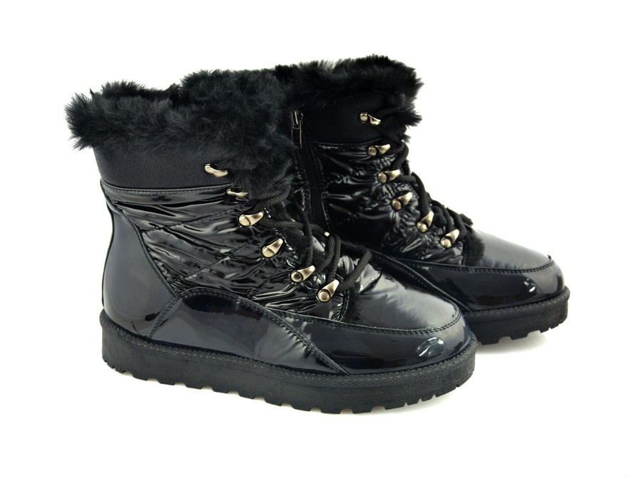 Śniegowce POTOCKI 21-16003 BK czarne