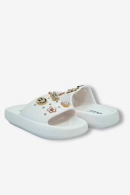 Бежеві жіночі поролонові шльопанці Vinceza