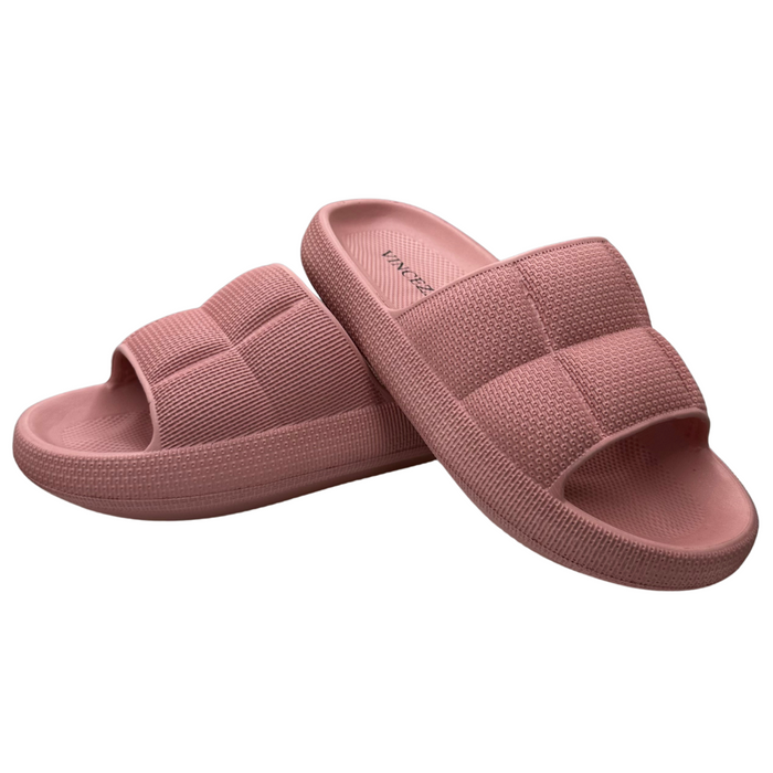 Рожеві жіночі шльопанці для басейну Vinceza