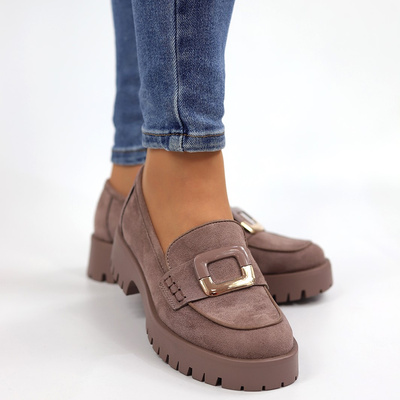 Легкі сліпони кольору хакі з прикрасами