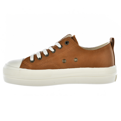 Жіночі коричневі кросівки на високій платформі Big Star