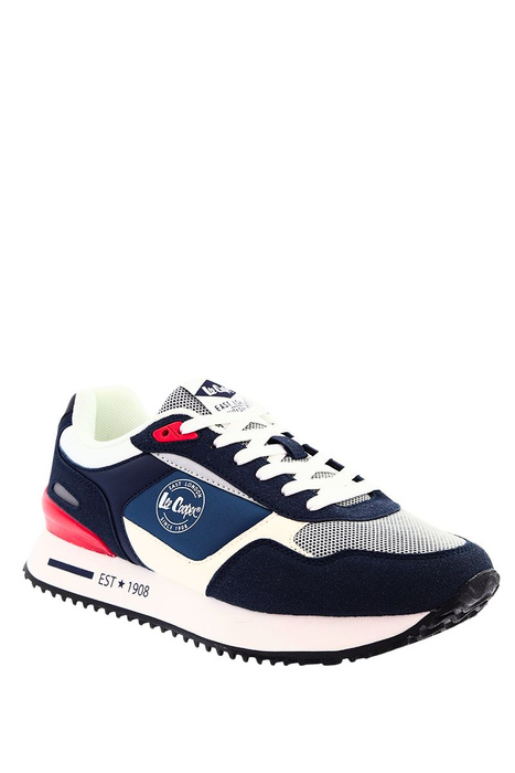 Темно-сині кросівки Lee Cooper на шнурівці