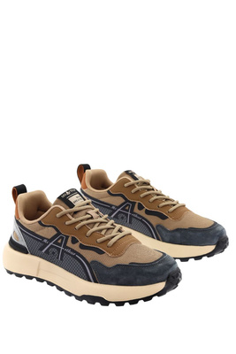 Brązowe buty sportowe męskie przewiewne 