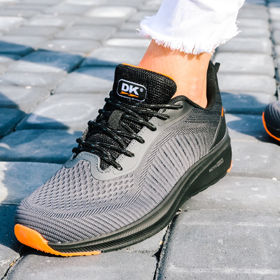 Półbuty sportowe DK VB16901 Zero szaro - czarne