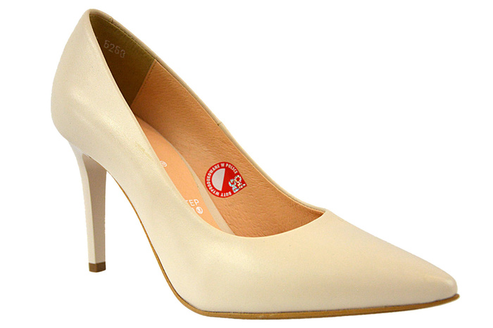 Szpilki Arka 6268 beżowe