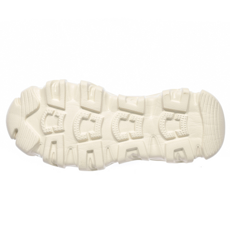 Sneakersy damskie różowe na platformie sznurowane