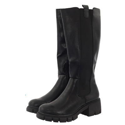 Kozaki czarne z elastyczną gumką M. Daszyński