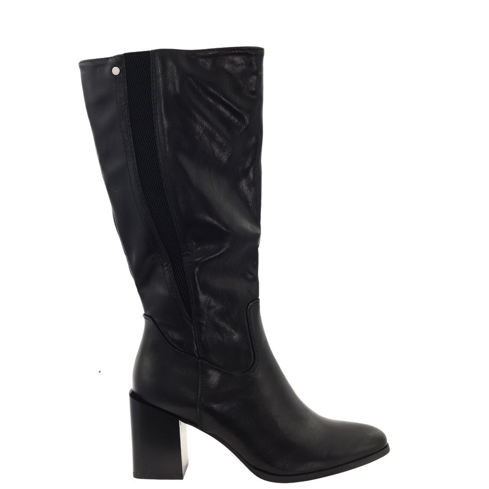 Kozaki czarne na obcasie M. Daszyński