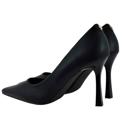 Eleganckie szpilki damskie w kolorze czarnym Vinceza