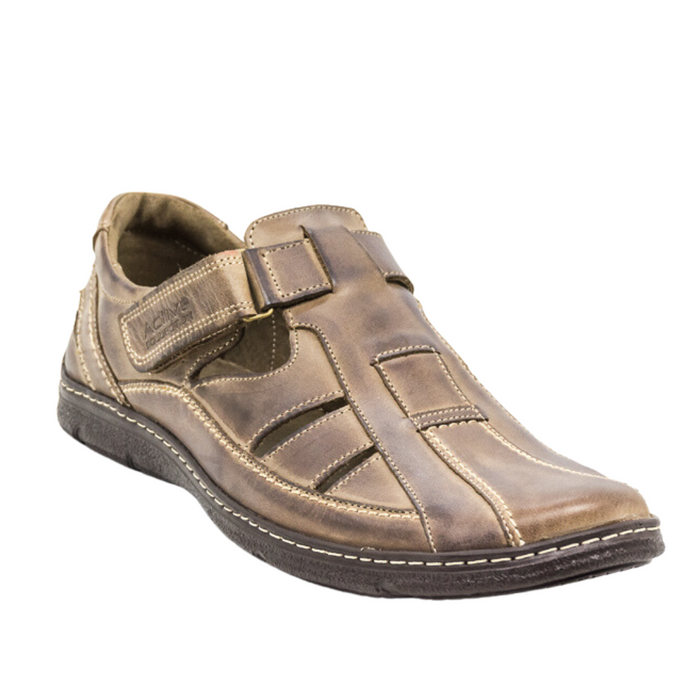 Чоловічі коричневі весняні туфлі Джокер