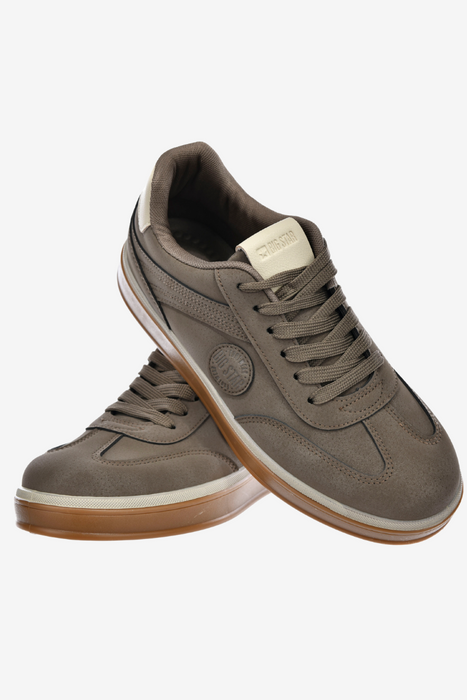 Półbuty sportowe męskie w kolorze beżowym Big Star