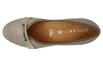 Czółenka Galant 462 beżowe