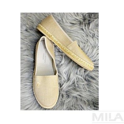 ESPADRYLE COLLECTION PARIS W KOLORZE SŁOMIANYM DD1828-5