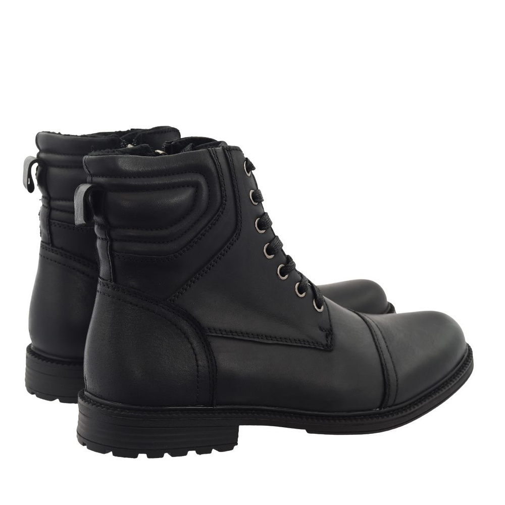 Чорні чоловічі шкіряні чоботи T. Sokolski