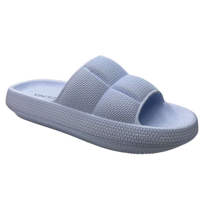 Сині жіночі шльопанці для басейну Vinceza