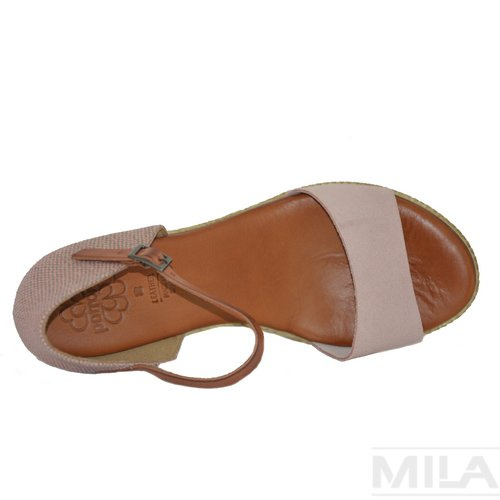 Босоніжки на танкетці PORRONET POR 2438 ROSA