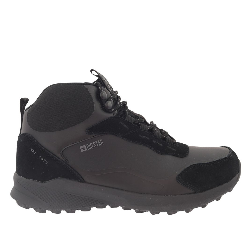 Buty trekingowe męskie czarne Big Star