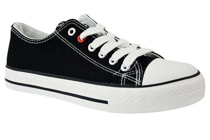 Trampki męskie News 9SP30-4723 czarne