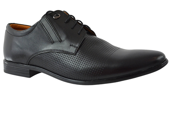 Półbuty wizytowe ACTIV 482 czarne