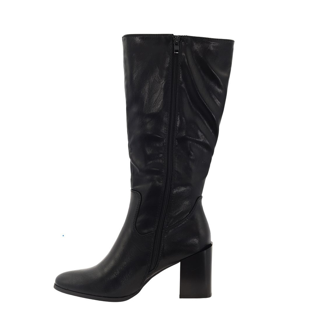 Kozaki czarne na obcasie M. Daszyński