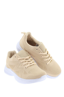 Beżowe adidasy damskie siateczkowe 