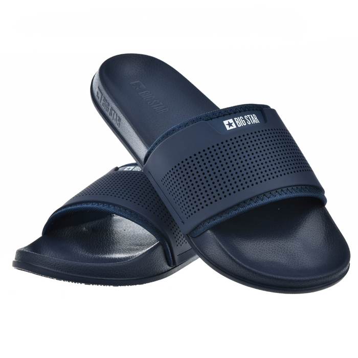 Чоловічі темно-сині шльопанці Big Star для басейну