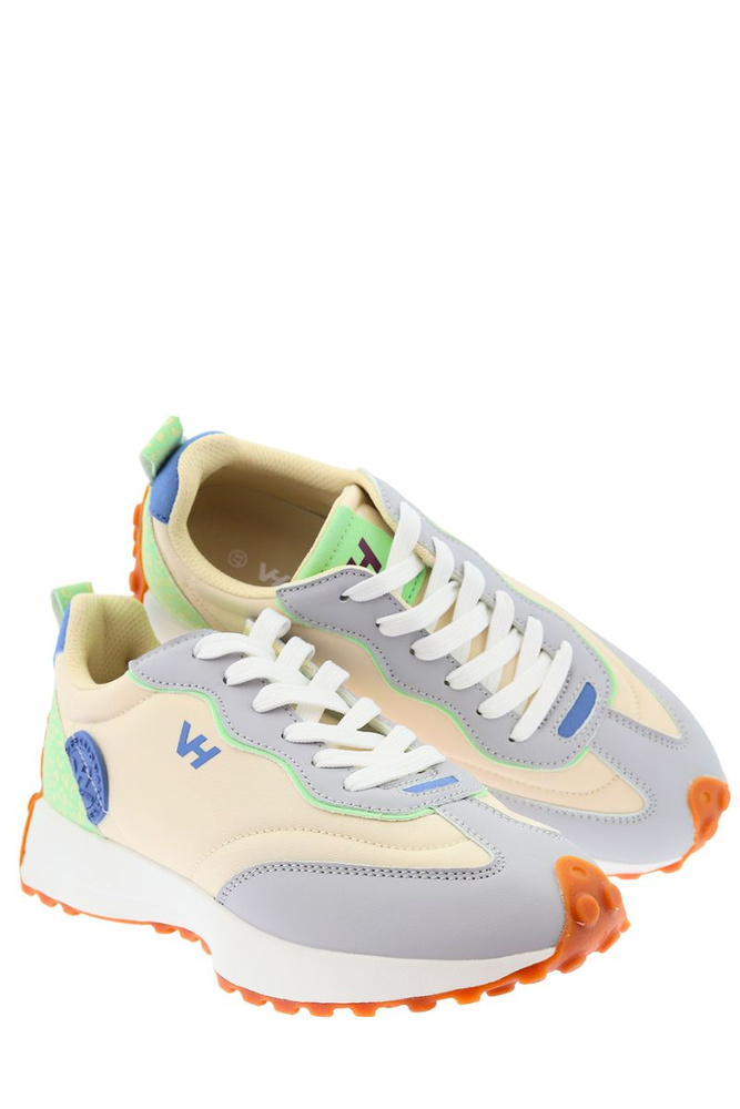 Półbuty sportowe multicolor z eko-skóry