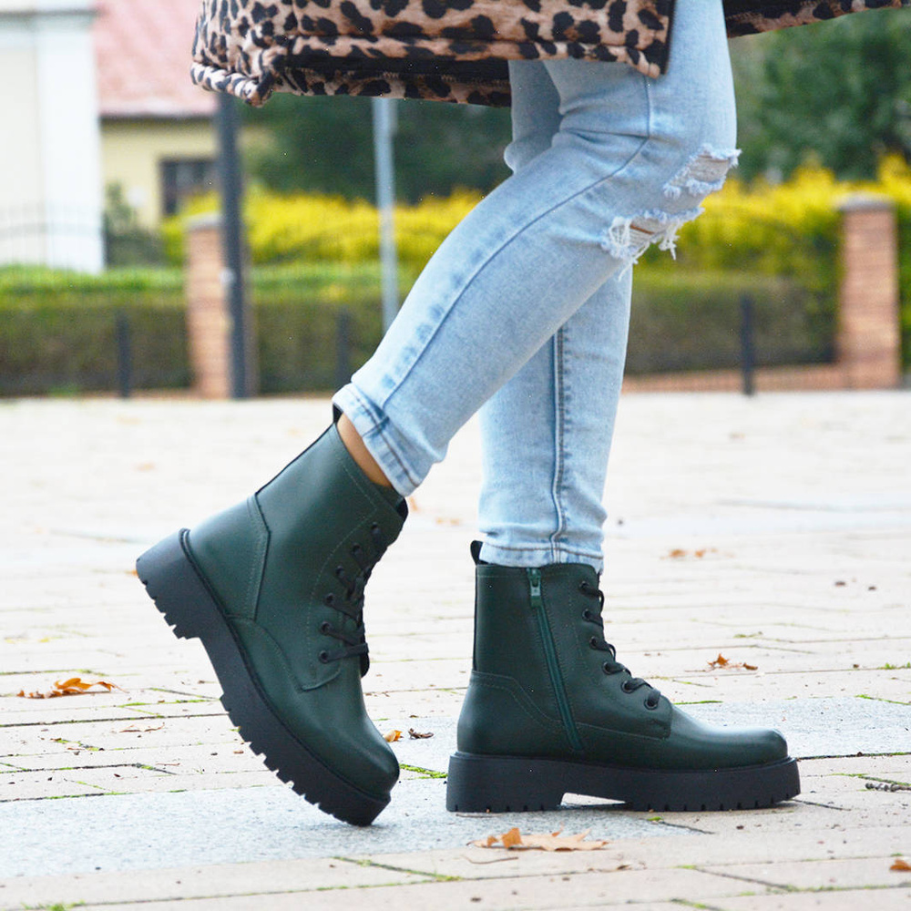 Черевики Sergio Leone TR759, зелені