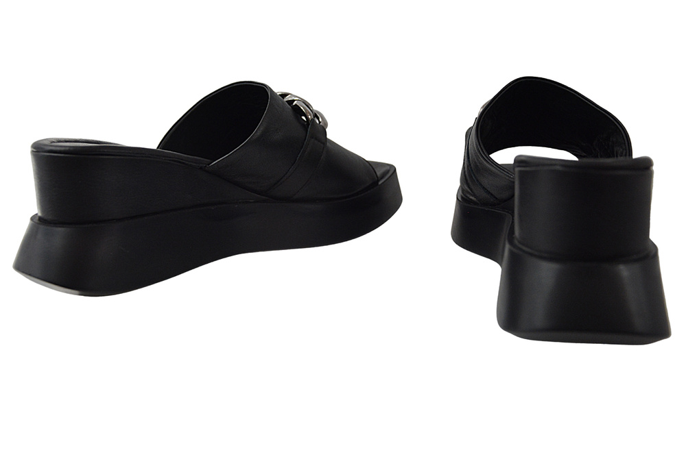 Klapki Loretta Vitale 1008-40 czarne