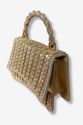 Жіноча чорна сумочка з подвійною ручкою і ремінцем Big Star