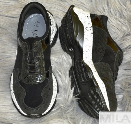 SNEAKERSY FILIPPO DP1519/20 BK CZARNE