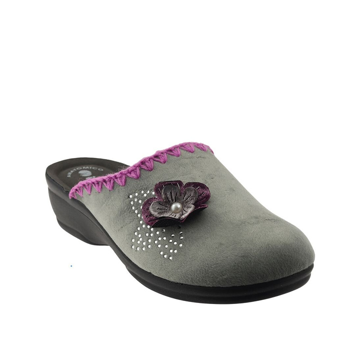 Жіноче сіре домашнє взуття Inblu