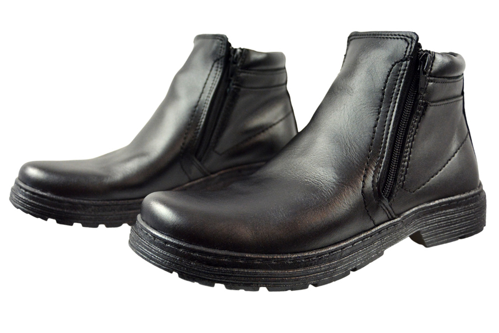 Botki męskie Mariusz 565 czarne
