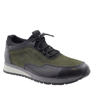 Чоловіче спортивне взуття на шнурівці кольору хакі