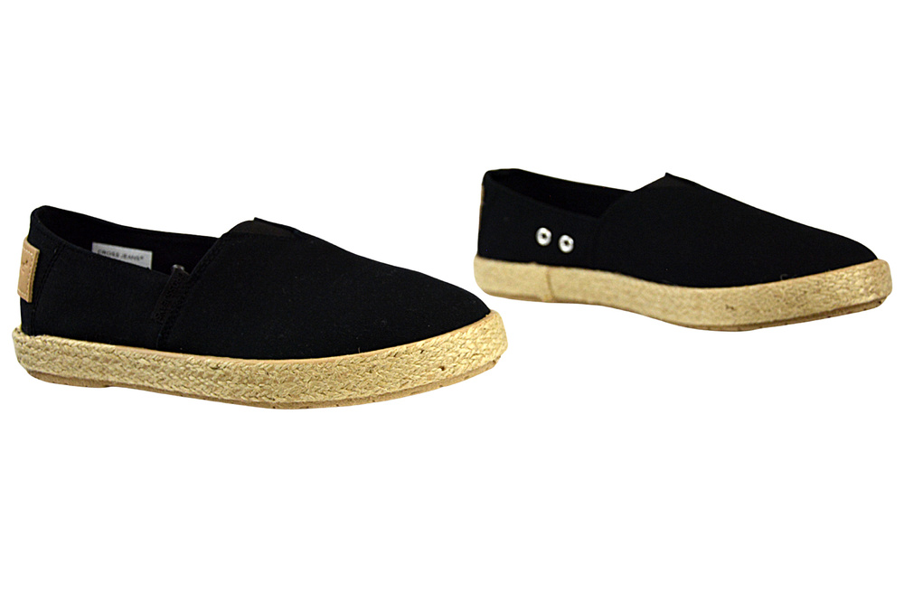 Espadryle Cross Jeans JJ2R4003C czarne