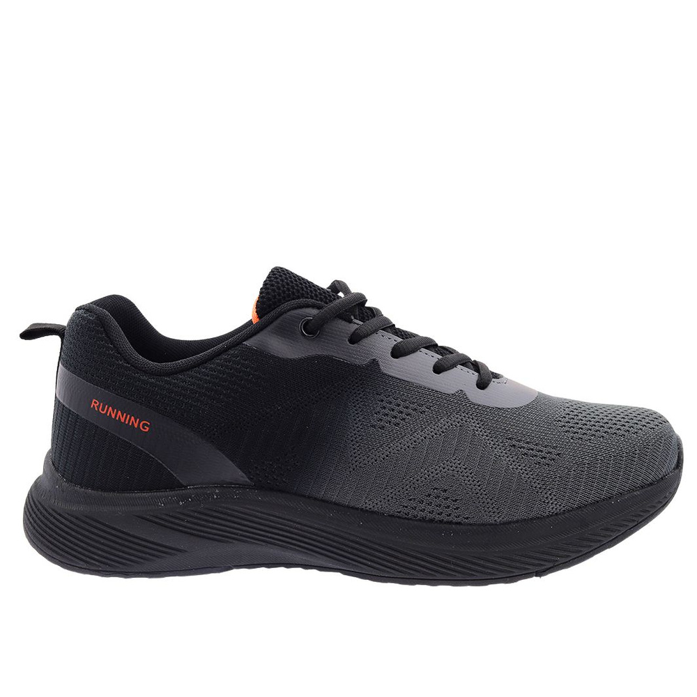 Buty męskie sportowe szare sznurowane 